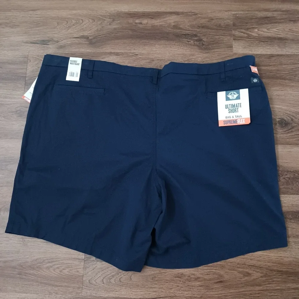New Dockers Mens Ultimate Casual Chino Shorts Blue Size 56‎ Supremeflex